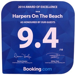 Award of Excellence - As Honoured By Our Guests